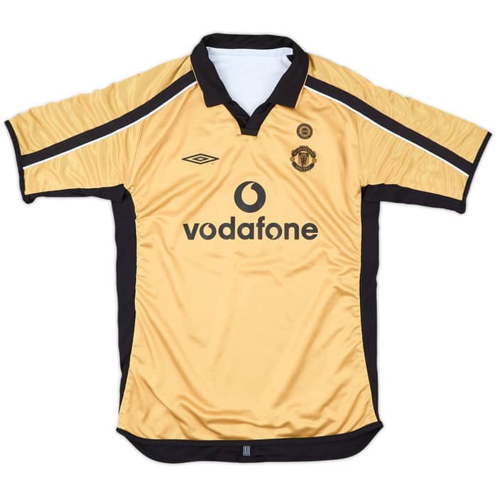 2001-02 Manchester United Centenary Away/Third Shirt - 8/10 - (L.Boys)