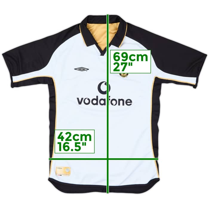 2001-02 Manchester United Centenary Away/Third Shirt - 8/10 - (L.Boys)
