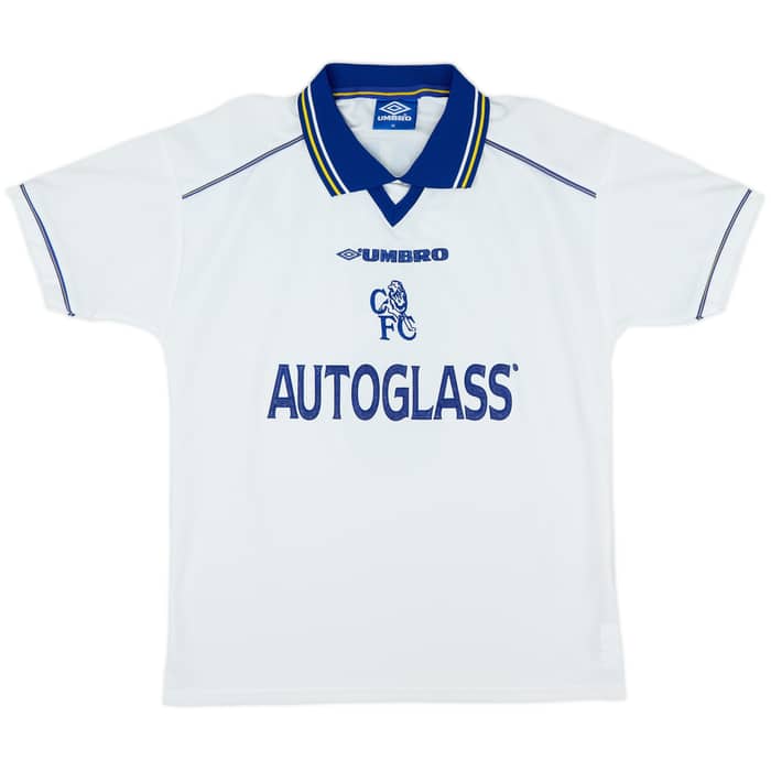 1998-00 Chelsea Away Shirt Desailly #6 - 9/10 - (M)