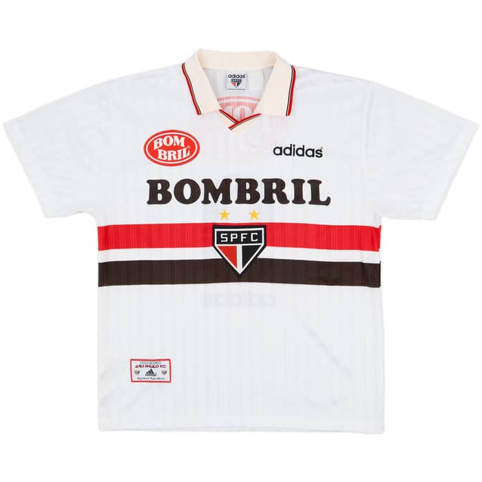 1997 Sao Paulo Home Shirt #9 - 9/10 - (L)