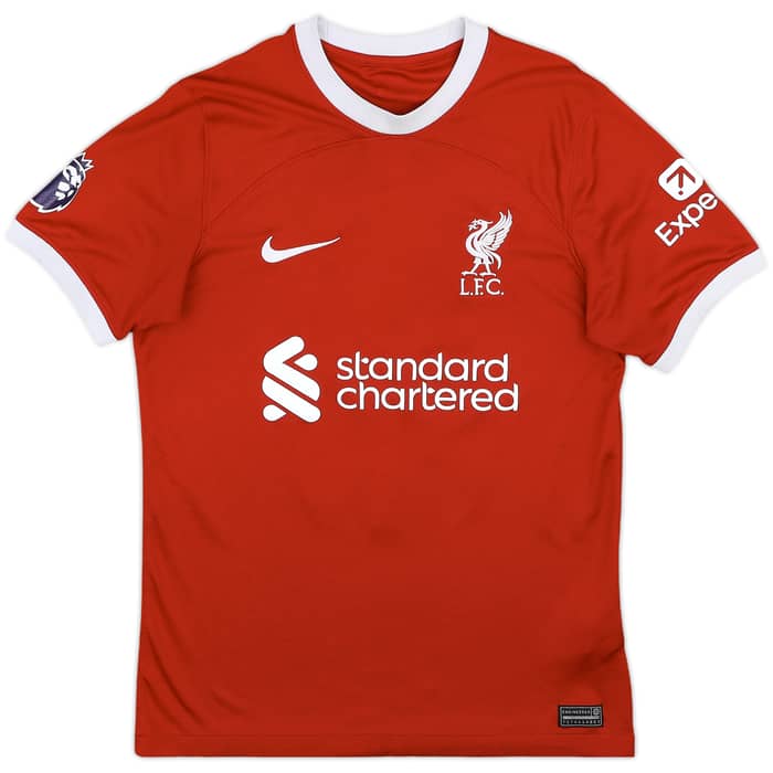 2023-24 Liverpool Home Shirt Konate #5 - 7/10 - (S)
