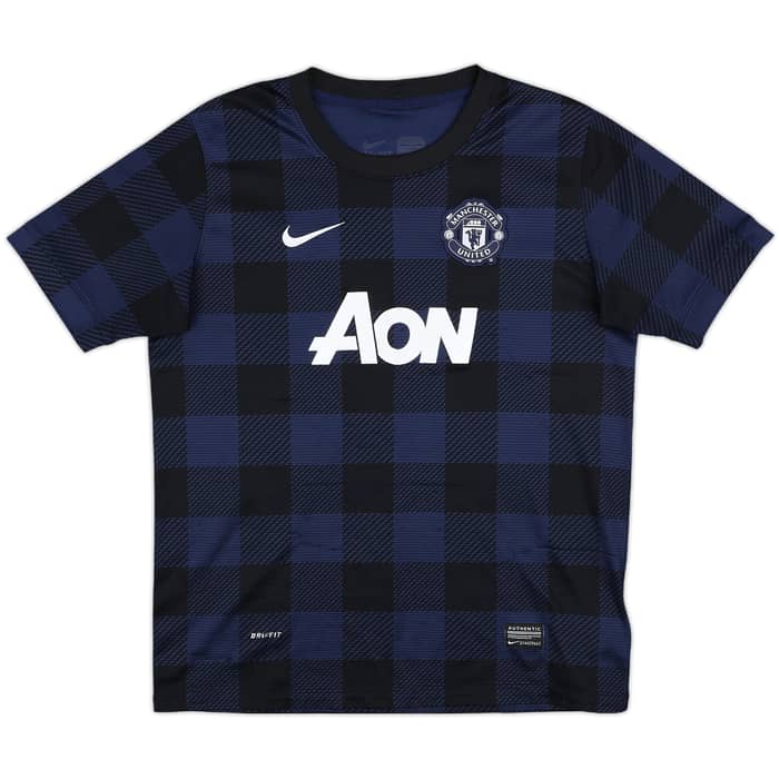 2013-14 Manchester United Away Shirt Rooney #10 - 7/10 - (XL.Boys)