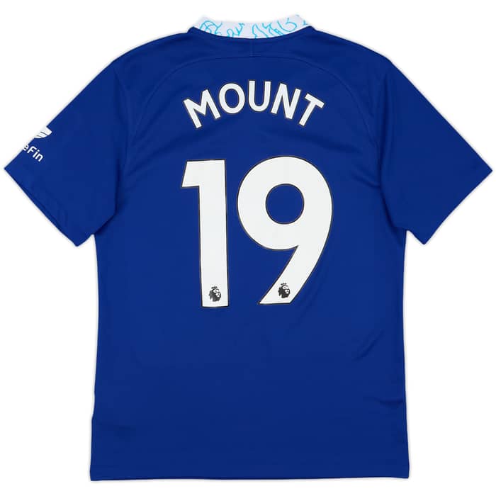 2022-23 Chelsea Home Shirt Mount #19 - 9/10 - (S)