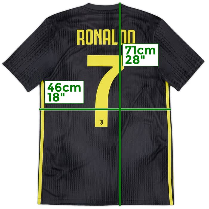 2018-19 Juventus Third Shirt Ronaldo #7 - 9/10 - (S)