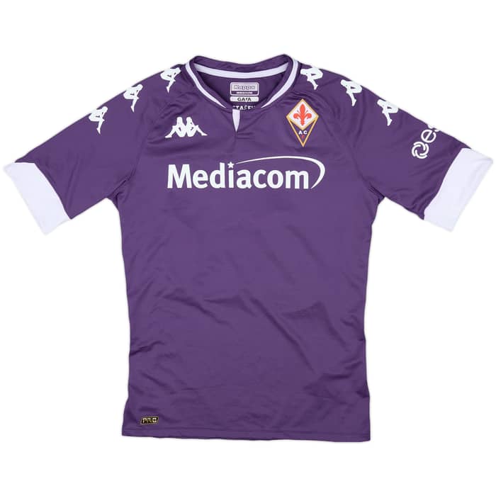 2020-21 Fiorentina Player Issue Home Shirt Chiesa #25 - 7/10 - (M)