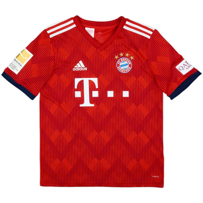 2018-19 Bayern Munich Home Shirt Robben #10 - 8/10 - (XL.Boys)