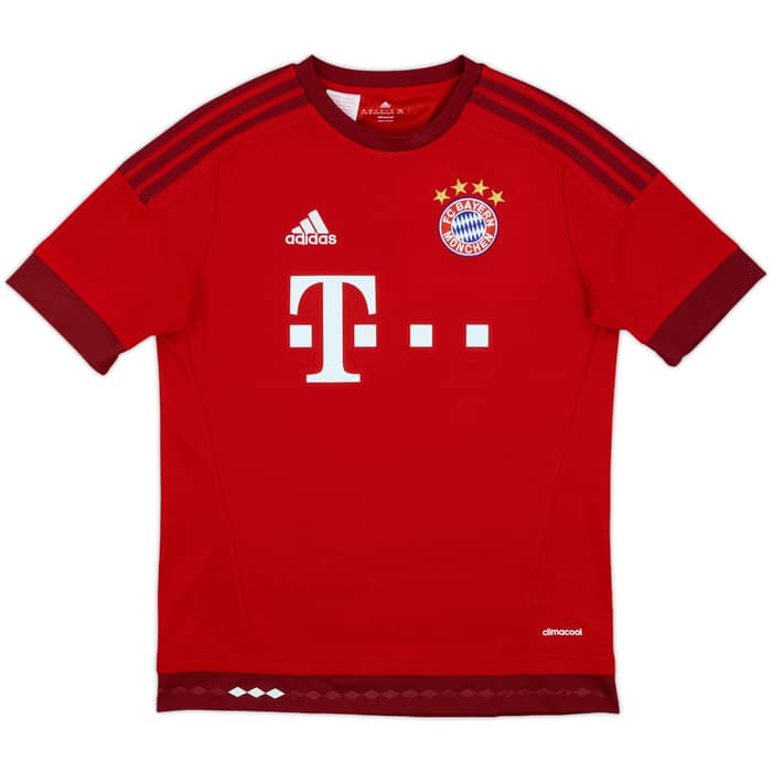 2015-16 Bayern Munich Home Shirt - 7/10 - (XL.Boys)
