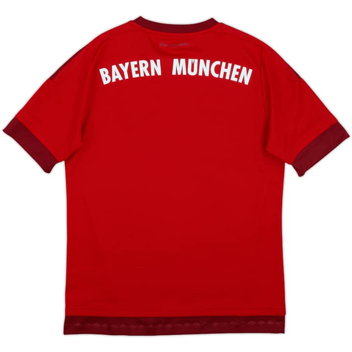 2015-16 Bayern Munich Home Shirt - 7/10 - (XL.Boys)