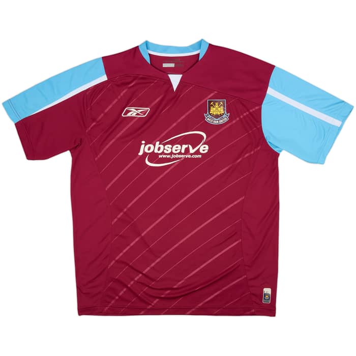 2005-07 West Ham Home Shirt Tevez #32 - 7/10 - (L)