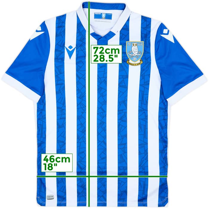 2021-22 Sheffield Wednesday Home Shirt - 10/10 - (S)