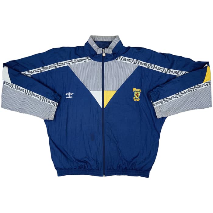 1990-92 Scotland Umbro Tracksuit - 8/10 - (XL)
