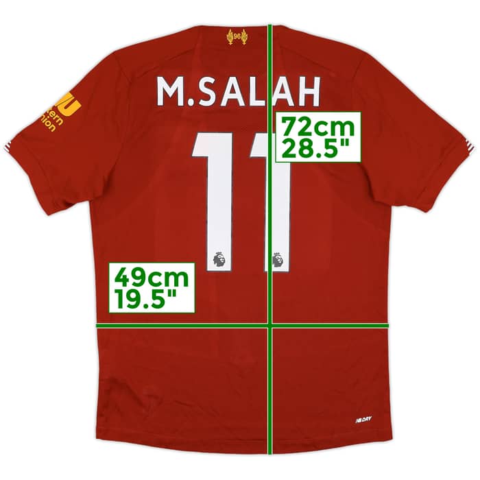 2019-20 Liverpool Home Shirt M.Salah #11 - 9/10 - (S)
