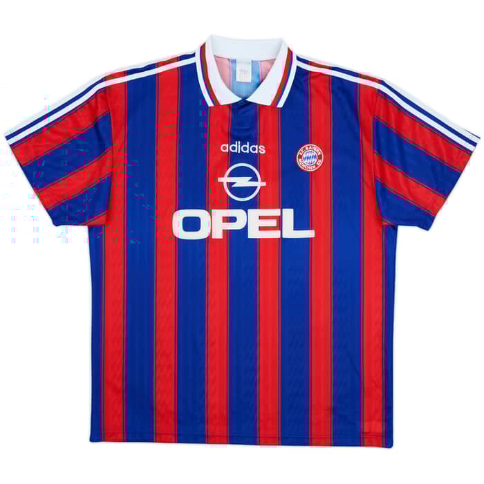 1995-97 Bayern Munich Home Shirt Klinsmann #18 - 8/10 - (XL)
