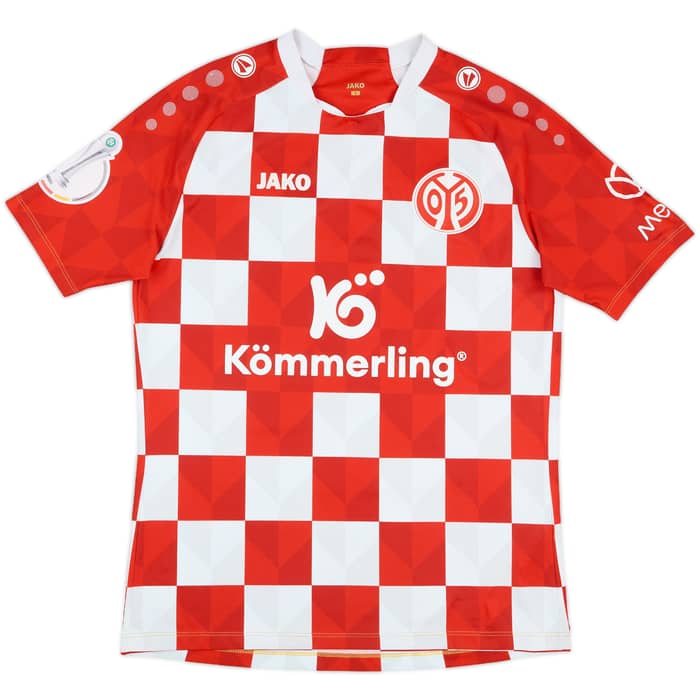 2023-24 FSV Mainz Women Match Issue DFB-Pokal Home Shirt Schmahl #20