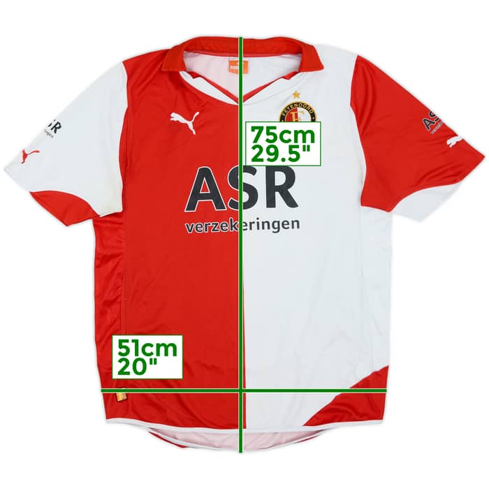 2010-11 Feyenoord Home Shirt - 5/10 - (L)