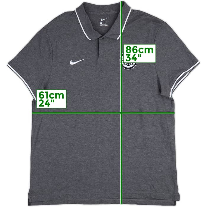 2015-16 Frankfurt Nike Polo - 9/10 - (XXL)