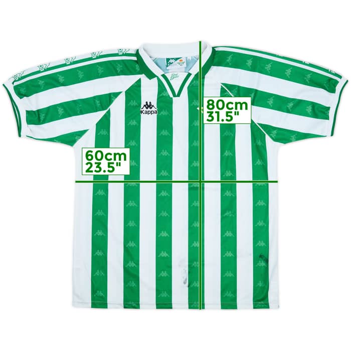 1995-97 Real Betis Home Shirt - 6/10 - (XL)