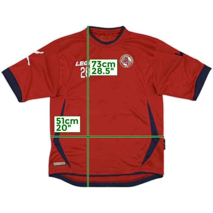 2010-11 Livorno Legea Player Issue Training Shirt #28 - 5/10 - (L)