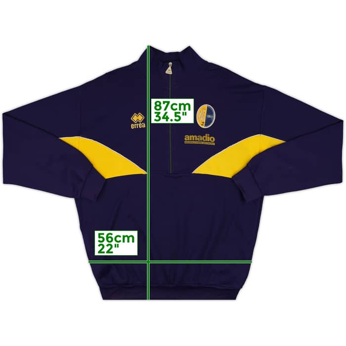 1997-98 Modena Errea 1/4 Zip Training Top - 8/10 - (XXL)