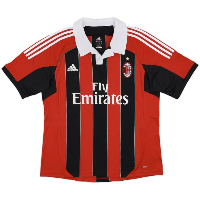 2012-13 AC Milan Home Shirt #17 - 8/10 - (XL)