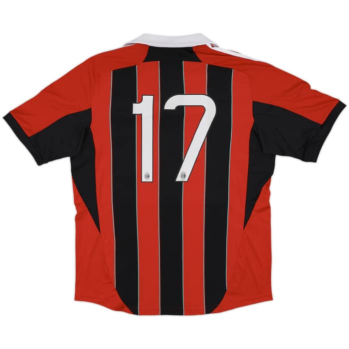 2012-13 AC Milan Home Shirt #17 - 8/10 - (XL)