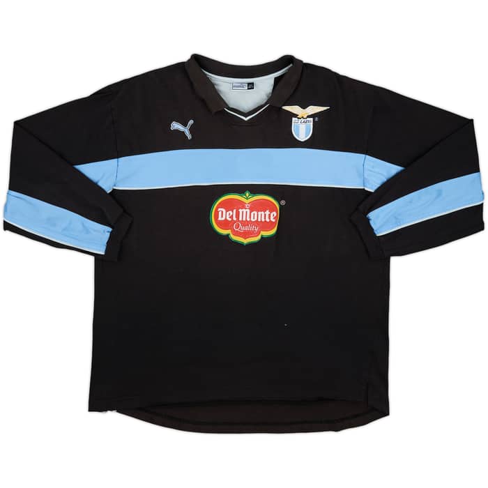 1998-99 Lazio Puma Polo L/S Shirt - 5/10 - (XL)