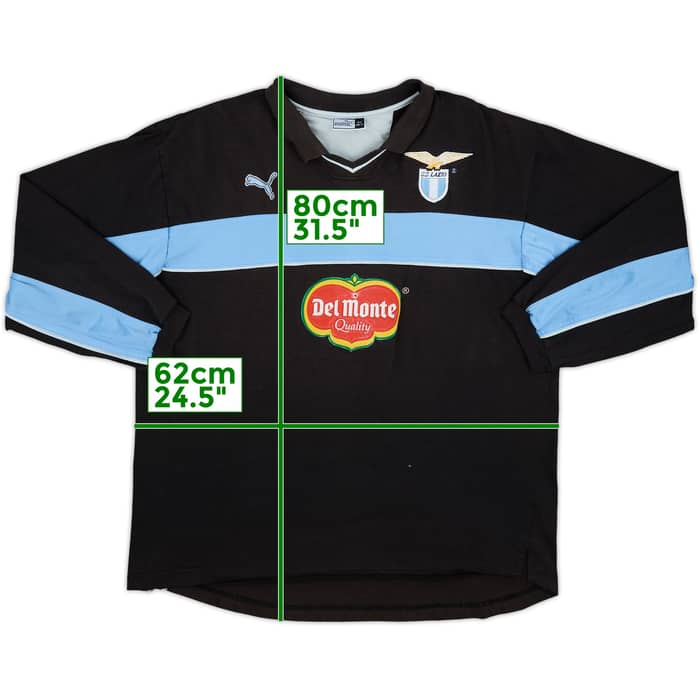 1998-99 Lazio Puma Polo L/S Shirt - 5/10 - (XL)