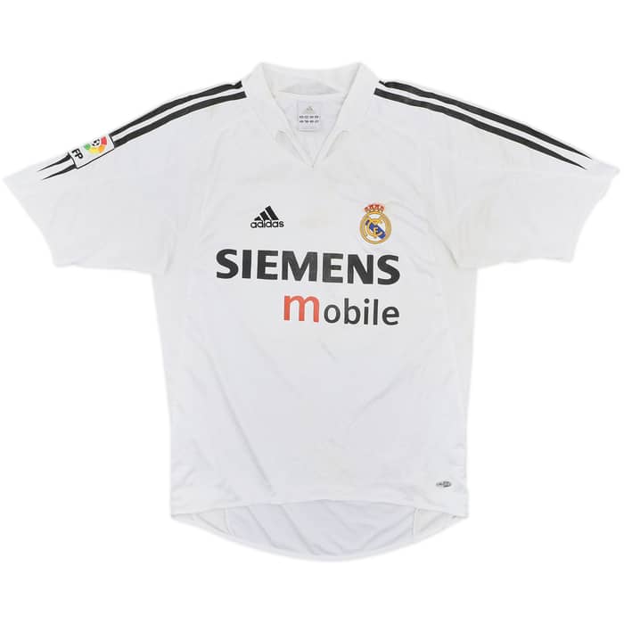2004-05 Real Madrid Home Shirt Beckham #23 - 5/10 - (M)