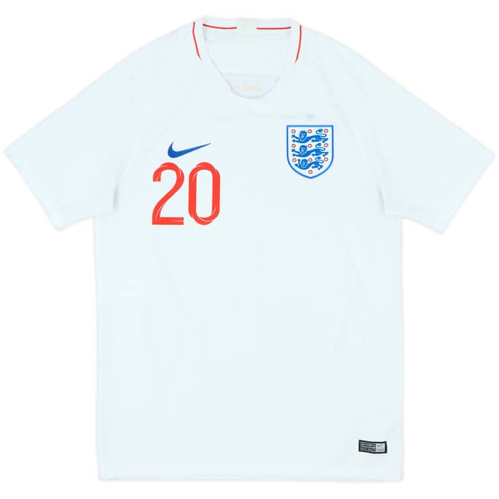 2018-19 England Home Shirt Dele #20 - 8/10 - (M)