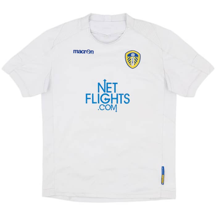 2010-11 Leeds United Home Shirt Leeds 4 Ever - 5/10 - (M)