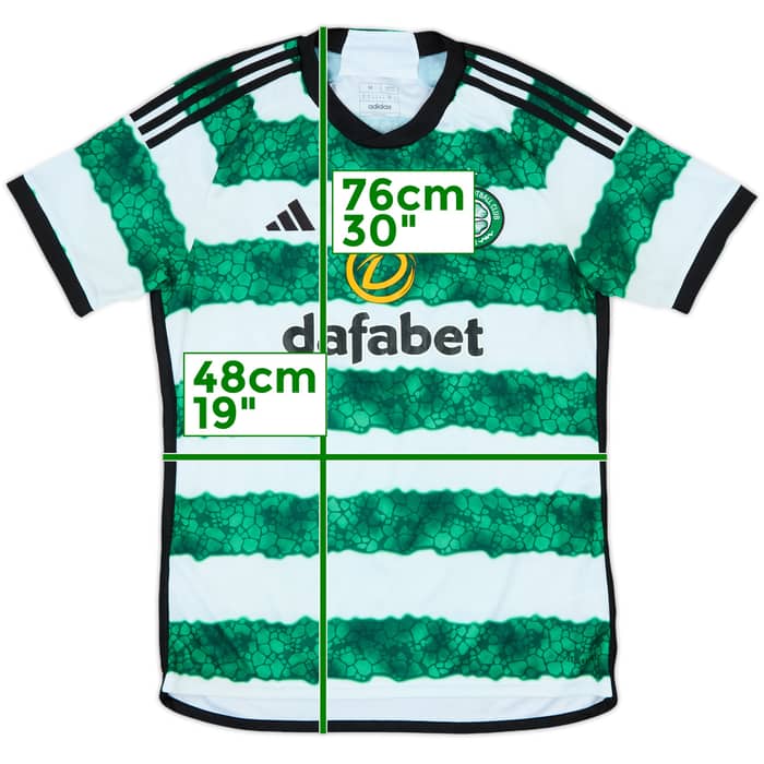 2023-24 Celtic Home Shirt - 9/10 - (M)