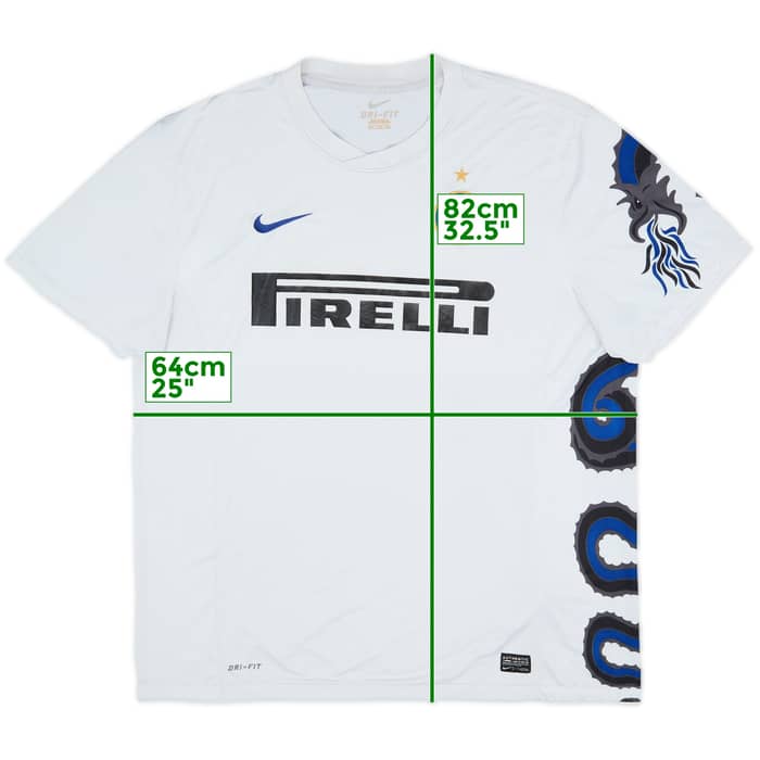 2010-11 Inter Milan Away Shirt - 5/10 - (XXL)
