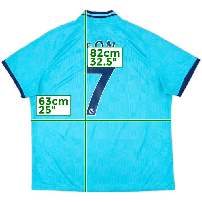 2019-20 Tottenham Third Shirt Son #7 - 7/10 - (XXL)