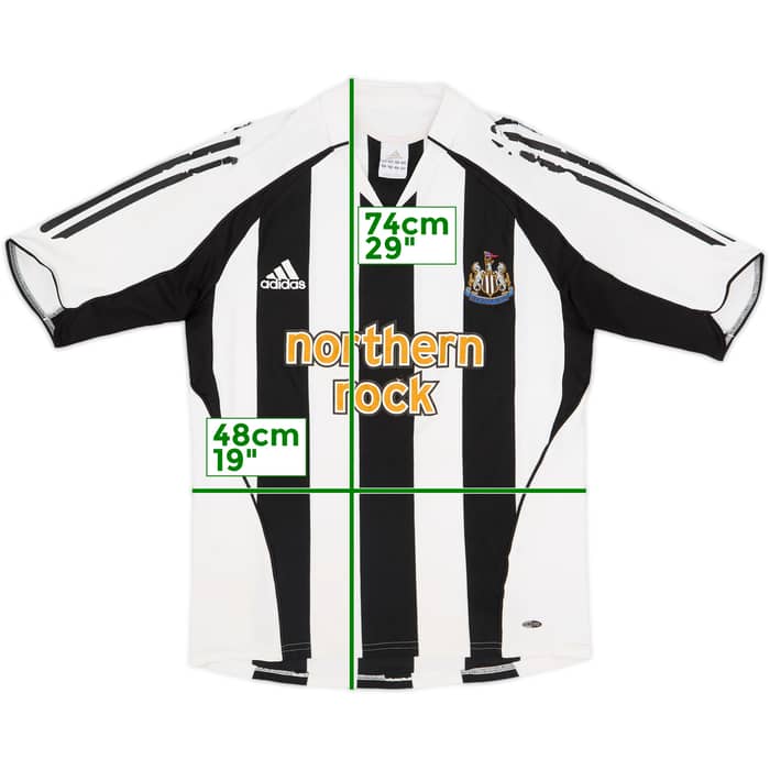 2005-07 Newcastle Home Shirt - 5/10 - (S)