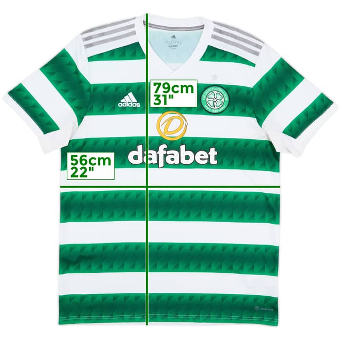 2022-23 Celtic Home Shirt - 8/10 - (L)