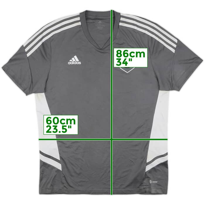 2022-23 Celtic adidas Training Shirt - 7/10 - (XL)