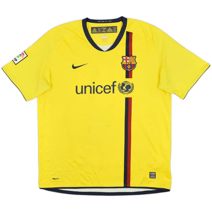 2008-10 Barcelona Away Shirt Messi #10 - 6/10 - (XL)