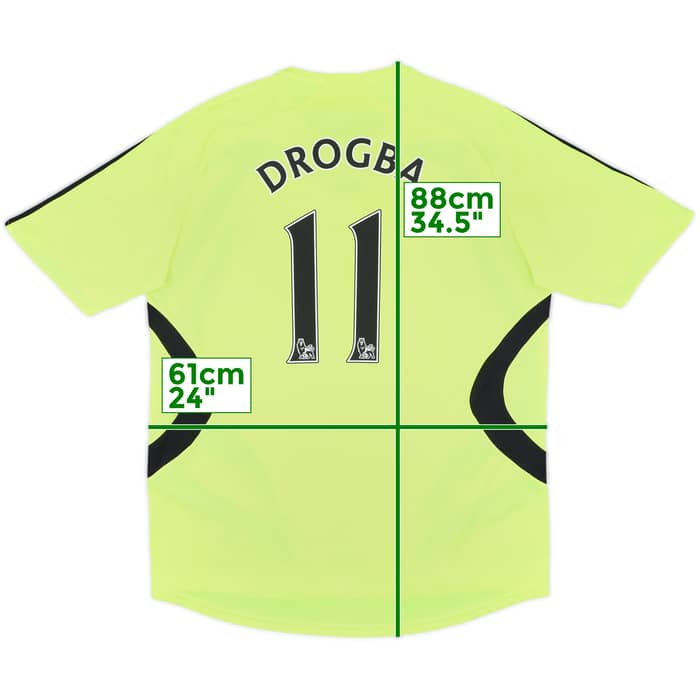 2007-08 Chelsea Away Shirt Drogba #11 - 6/10 - (XL)