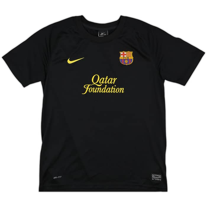 2011-12 Barcelona Basic Away Shirt - 10/10 - (XL.Boys)