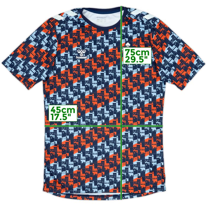 2024-25 Celta Vigo Hummel Pre-Match Shirt - 8/10 - (S)