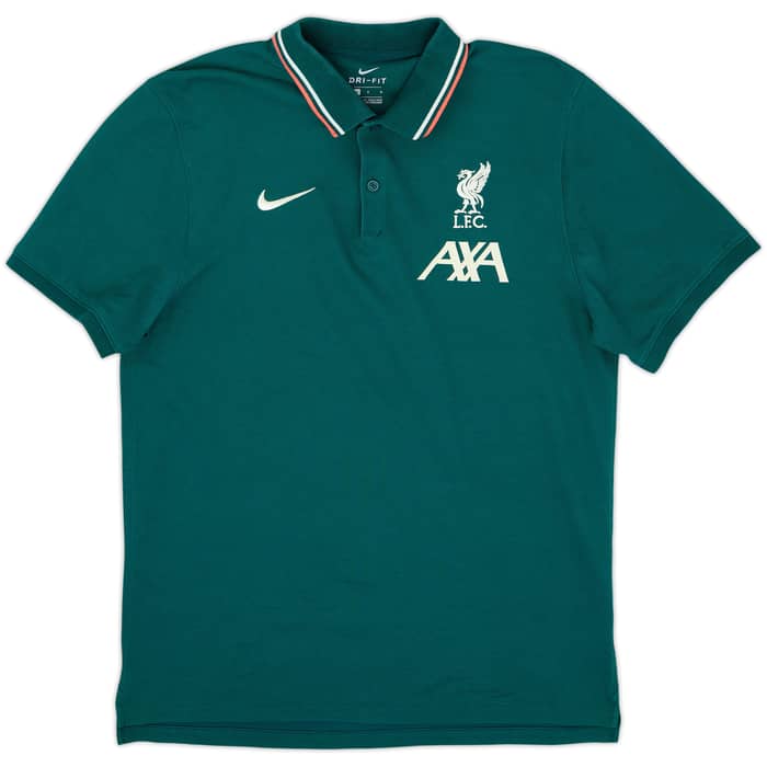 2021-22 Liverpool Nike Polo Shirt - 8/10 - (L)