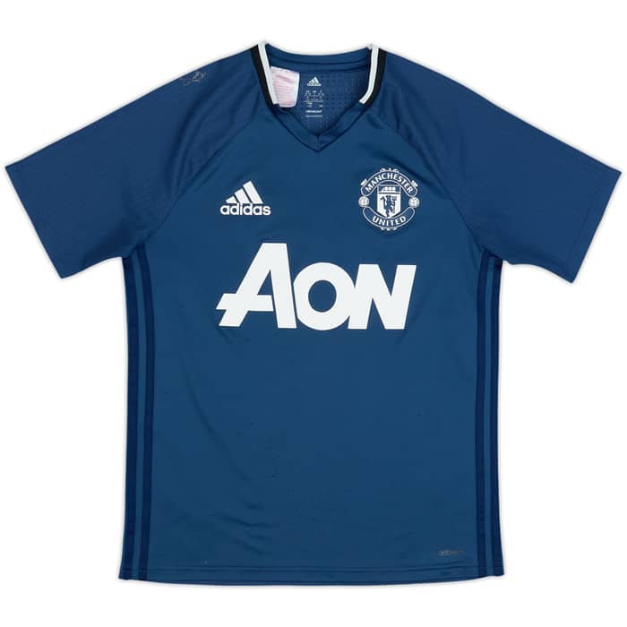 2016-17 Manchester United adidas Training Shirt - 6/10 - (13-14 Years)