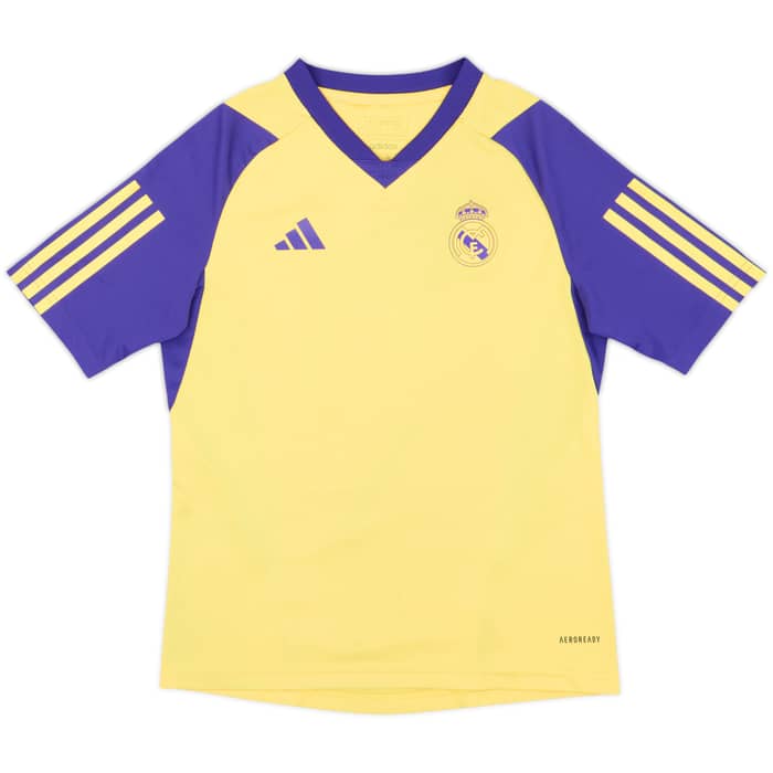 2023-24 Real Madrid adidas Training Shirt - 6/10 - (11-12 Years)