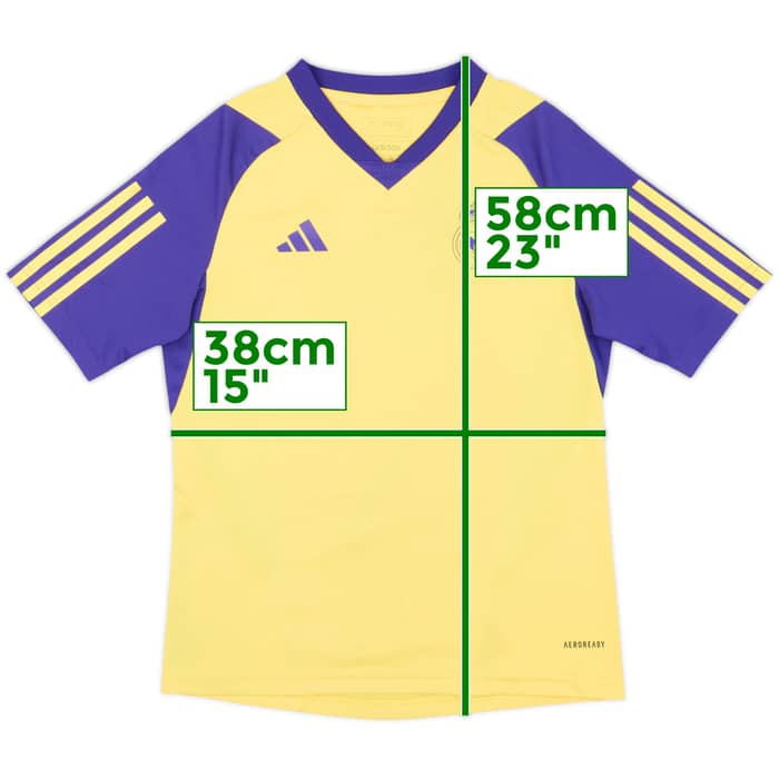 2023-24 Real Madrid adidas Training Shirt - 6/10 - (11-12 Years)