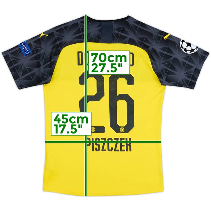 Camiseta CL del Borussia Dortmund 2019-20 Piszczek #26 - 6/10 - (S)
