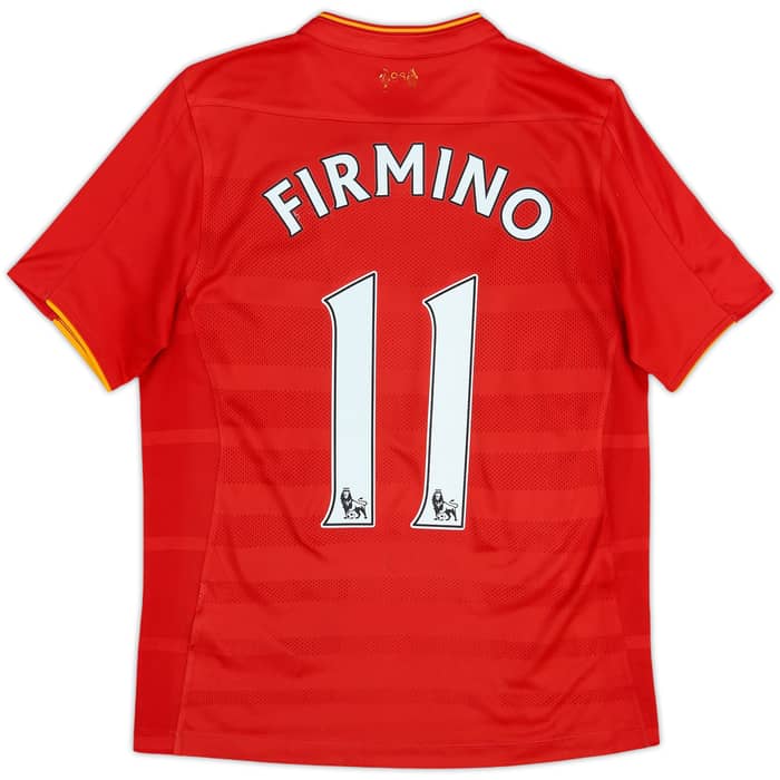2016-17 Liverpool Home Shirt Firmino #11 - 7/10 - (15-16 Years)