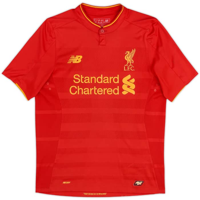 2016-17 Liverpool Home Shirt Firmino #11 - 7/10 - (15-16 Years)