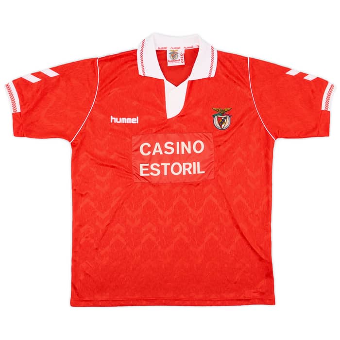 1992-93 Benfica Match Issue Home Shirt #11 (Isaías)