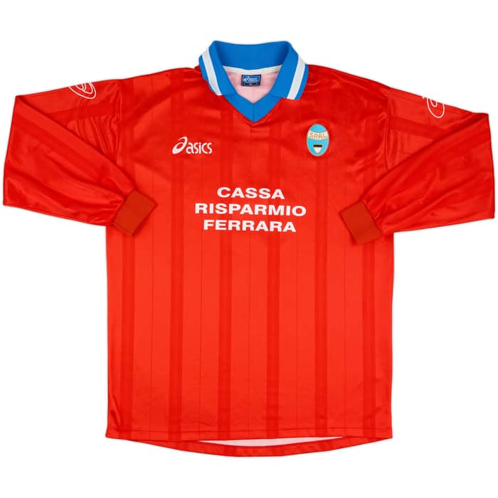 1998-99 SPAL Match Issue Away L/S Shirt #6