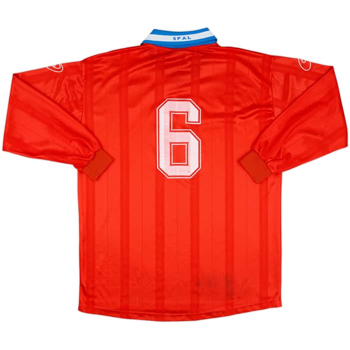 1998-99 SPAL Match Issue Away L/S Shirt #6